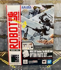 Robot Sprits 08th MS Team Option Part Set Ver. A.N.I.M.E. Bandai *USED*