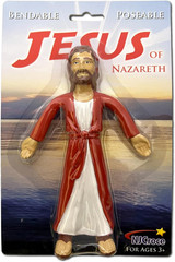 6.5″ Jesus of Nazareth Poseable Figure, Bendable Toy, Religious Gift, Great Bibl