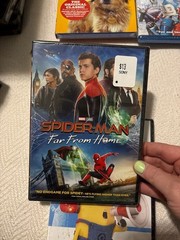 Lotof6NewSealedMoviesSpiderManFarFromHomeRobotsBenjiDespicableMe2Smurfs 80’sBeat