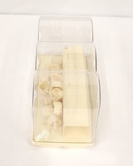 Acrylic Display Case with Adjustable Pedestals for Mini Figures POP MART Labubu