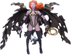 Hellina Mega Action figure Gold Edition 1997 Skybolt Toyz Lightning Comics 6”