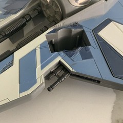 Aalya Secura’s Jedi Starfighter 2007 STAR WARS 30th Anniversary Incomplete