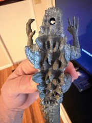 1998 Godzilla Movie Tokusatsu Action Figure Missing Projectile In Mouth Vtg Htf