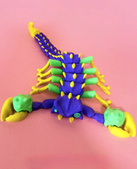 Articulated Scorpion, Flexi Fidget Toy, 3D Printed