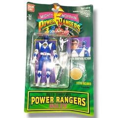 1994 Bandai Auto Mighty Morphin Power Rangers Ranger Figure Action Blue G2U