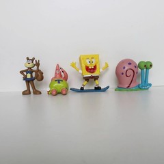 12PCS SpongeBob SquarePants Patrick Squidward Figures Model Toys Collection Gift