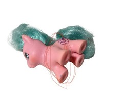 VTG Vintage 1989 Hasbro My Little Pony G1 Teeny Tiny Baby Tabby Bear Teddy Pink