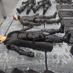 GI Joe ROC 25th Dollar General Black Cobra Trooper Flint Custom Kitbash Lot .