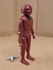 1979 Sentry + Silver Blaster The Black Hole Red Robot Figure MEGO Disney Vintage