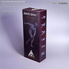 JIAOU DOLL 1/6 Seamless Male Body Doll Man figure fit 12″ Phicen Hot Toys New
