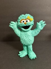 Sesame Street Rosita, Bert, and Super Grover, 7-inch collectible toy features