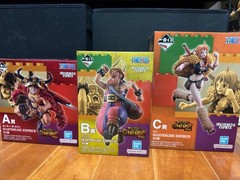 Ichiban Kuji One Piece Elbaf Arc ABC Prize Set Luffy Usopp Nami Figure