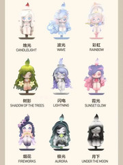 Authentic Chaka Light Sprite Series Blind Box Confirmed Figures Art Toy Hot Gift