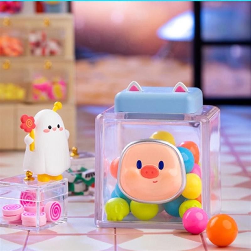 COSMOWAVE BOOBOO Mart Series Sugar Jar Blind Box PVC Figure Art Kits Gift