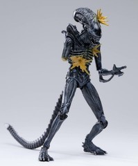 Battle Damage Alien Warrior 1:18 Aliens Action Figure PX Exclusive Hiya Toys