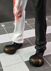 NECA Terrifier 2 Ultimate Art the Clown Blood Splattered Action Figure BODY BUCK