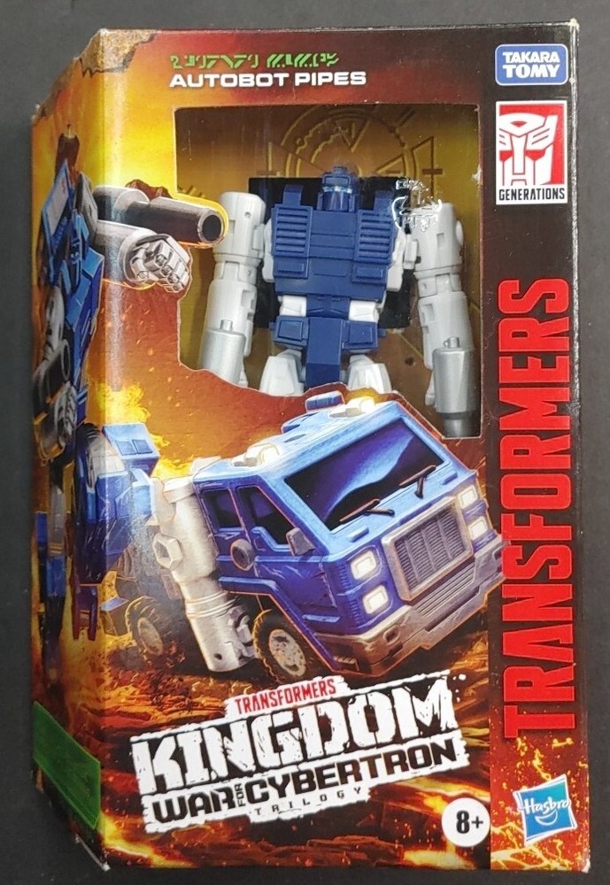 TRANSFORMERS WAR FOR CYBERTRON KINGDOM PIPES COMPLETE IN PACKAGE JW2