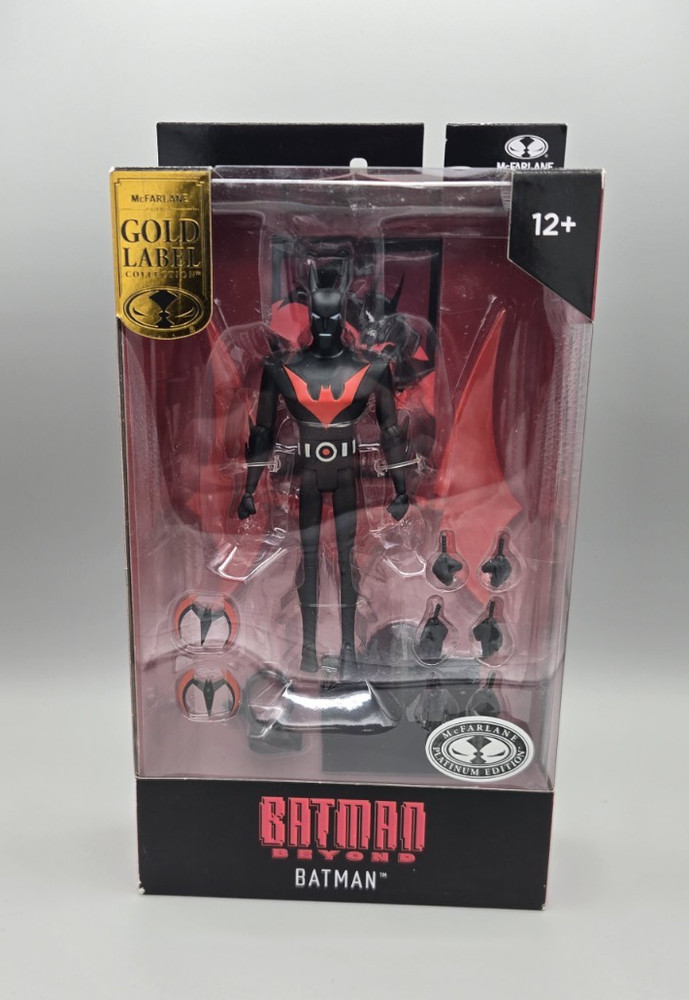 Mcfarlane DC Multiverse Gold Label Platinum Batman Beyond MISB