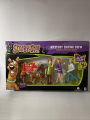 Scooby-Doo! Mystery Solving Crew- Poseable Adventure Figures-New (Rare)