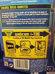 James Cameron Avatar Colonel Miles Quaritch Action Figure webcam I-TAG 2009