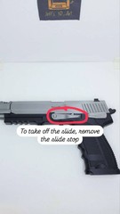 Resident Evil 4 Gun Pistol SG-09 R – Hand Gun – Moving Slide 1:1 Prop Cosplay