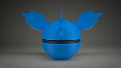 Shiny Nidoking | Themed 3D Printed Pokéball | #0034 Nidoking