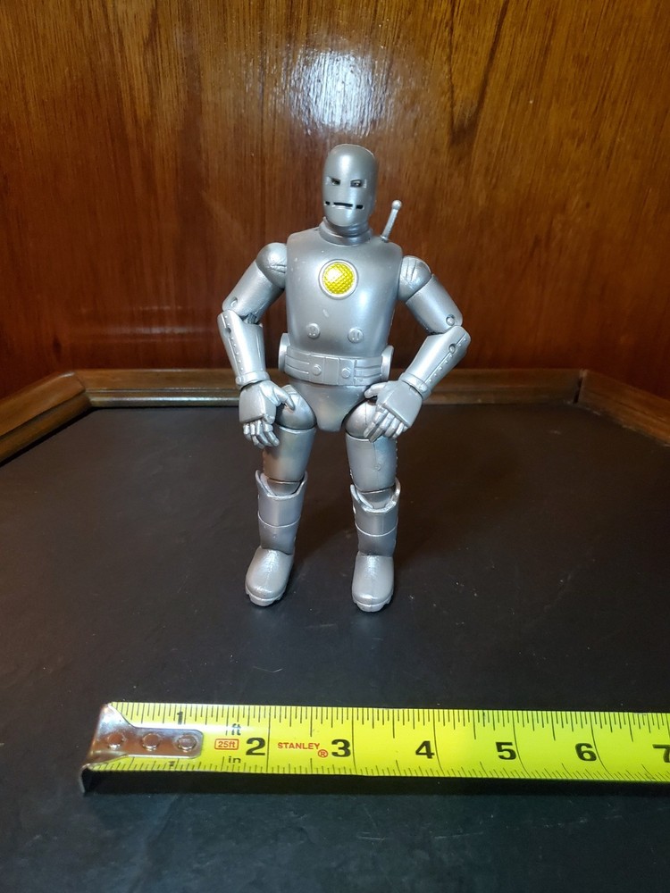 Toy Biz Marvel Legends Iron Man Silver Mark 1 Tony Stark Mojo Wave 2006 Loose