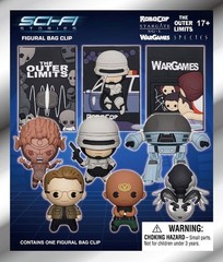 3D Figural Bag Clip Sci-Fi Stories Pack [1 RANDOM Figure]