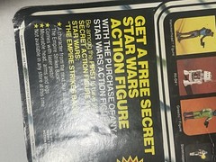 VINTAGE KENNER STAR WARS 1977 LEIA ORGANA 21 BACK C SECRET OFFER RARE CARD MOC