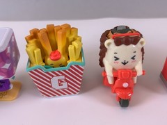 Oh! My Gif Mini Figure Shady Ninja Fries Hedgehog Lot of 6 Internet Meme Toys