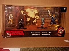 Jada Dungeons & Dragons Die-cast Metal 5 Figures Elf Paladin, Ogre + 3