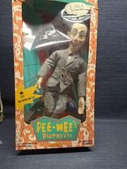 VTG Pee-Wee Herman Talking Pull String Doll 18” Original – Works Squeaky