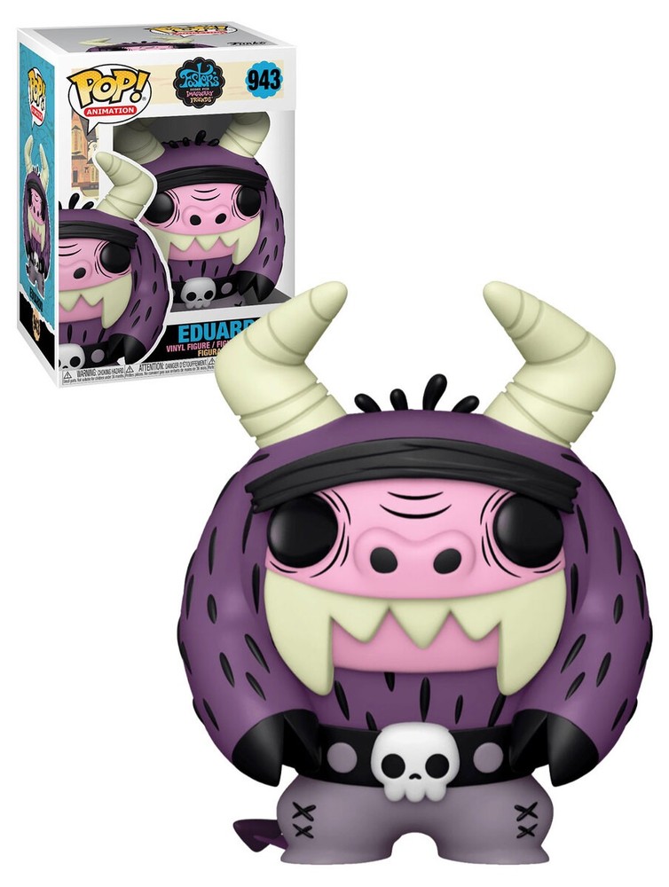 Funko POP! Foster’s Home for Imaginary Friends #943 Eduardo – New, Mint Conditio