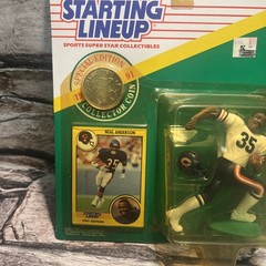 Rare Neal Anderson 1991 Chicago Bears KENNER Starting Lineup Special Edition SLU