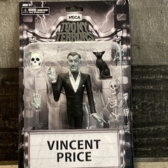 NECA Toony Terrors Silver Screen Vincent Price [Black & White] 2024 NEW