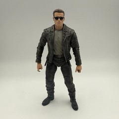 NECA T-800 Terminator T2 Judgment Day Action Figure 2015 Loose Near Complete