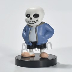Aixlan UNDERTALE PVC Action Figure Flowey Sans Model Remastered Gift 7-8cm