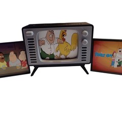 Family Guy 3d Print TV Set