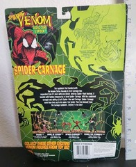 Spider-Man Venom SPIDER-CARNAGE Along Came A Spider ToyBiz New Vintage 1997
