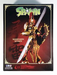 Gamestop Exclusive Mandarin Spawn Deluxe Designer Edition McFarlane figure New