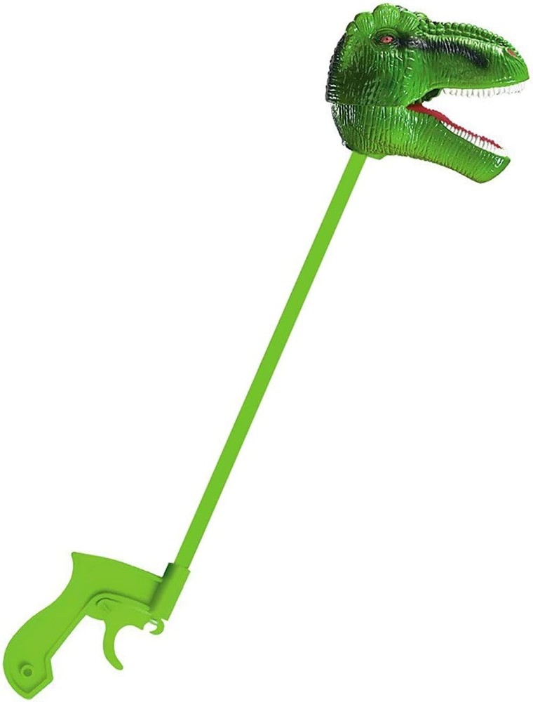 Safari Ltd. Green T-Rex Snapper – 18″ Dinosaur Grabber Toy for Boys, Girls,…