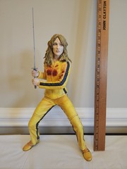 NECA KILL BILL 18″ 1/4 Scale THE BRIDE Talking Figure As Is Read Desciption