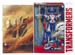 Transformers AOE Age Extinction Optimus Prime First Edition Leader 2012 Misb