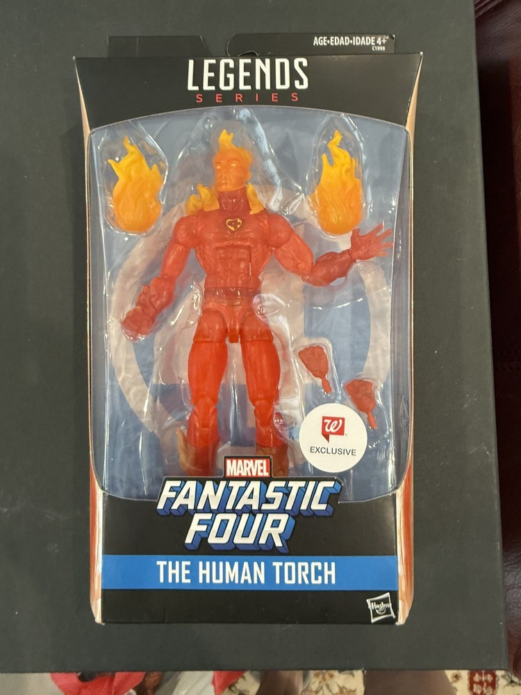 Hasbro Marvel Legends Human Torch Fantastic Four – Walgreens Exclusive NIB