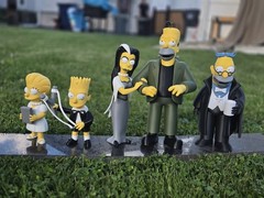 Simpsons “Munsters” Treehouse Of Horrors 3d Printed Display Figures 12 Inch