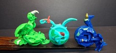 Bakugan Lot of 6 — Ventus Aquos Haos Darkus — 300G–620G Battle Brawlers