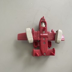Takara 1981 Red Jet Plane Robot Transformer Toy Figure Transformers Vintage