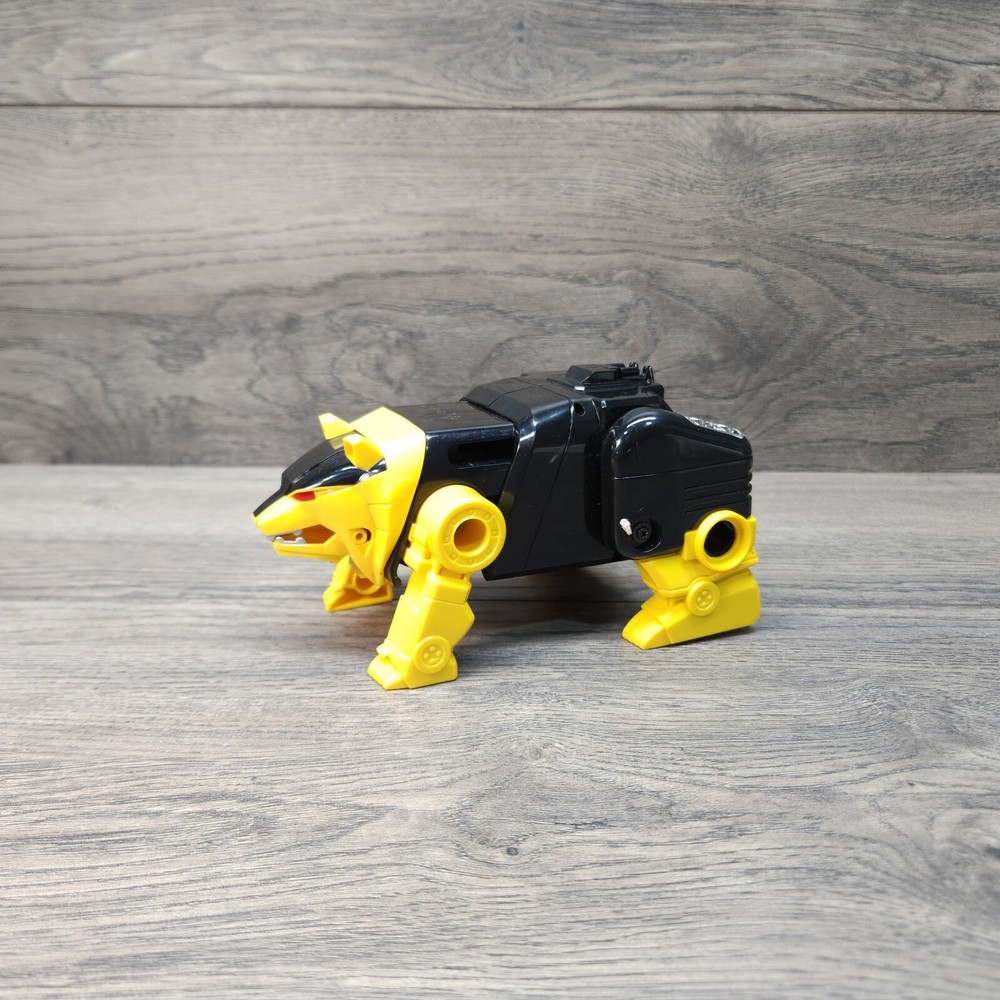 Bandai Power Rangers Deluxe Ninja Megazord Movie Edition Chest Yellow Black Bear