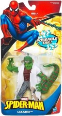 2010 Marvel SPIDER-MAN Hasbro LIZARD Action Figure Posable Tail VENOM spiderman