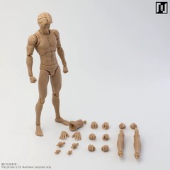 1:12 Mirrfig MF001 Male Flexible Action Figure 16.2cm Muscle Joint Body Model